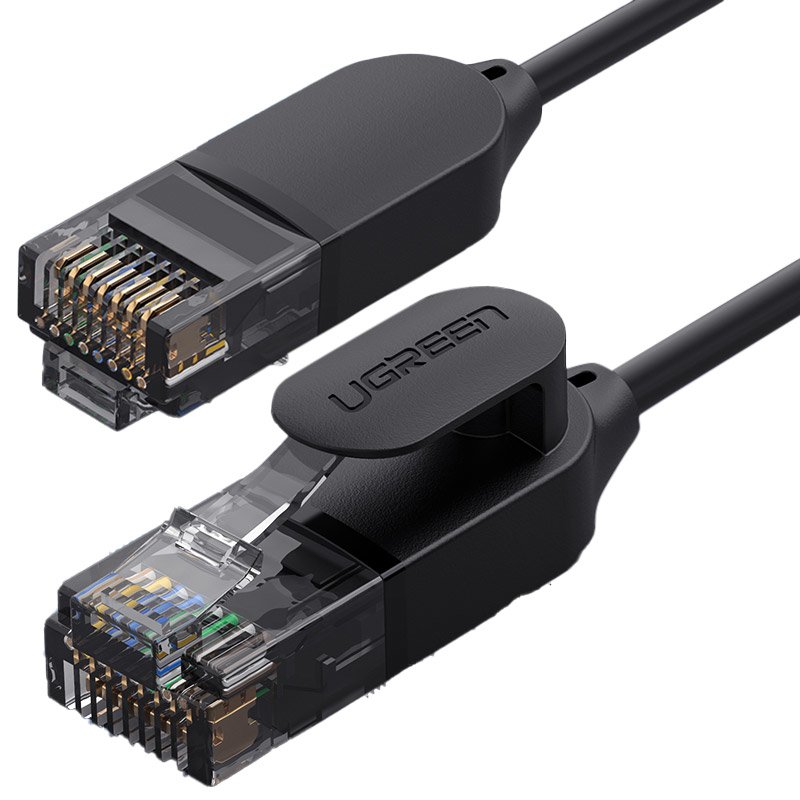 Καλώδιο Δικτύου UGREEN NW122, UTP, Cat6A, 5m, Μαύρο