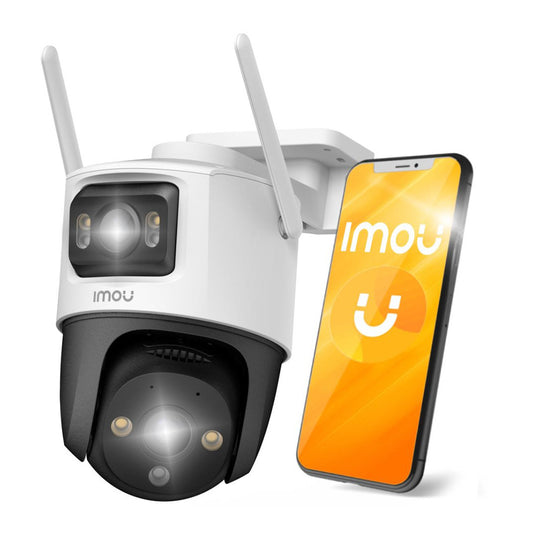 Κάμερα Παρακολούθησης Imou Cruiser Dual, Wi-Fi, 2.8K + 2K, IP66, Εξωτερικού Χώρου IPC-S7XP-8M0WED-0360B