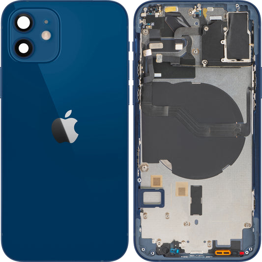Καπάκι Μπαταρίας Apple iPhone 12, Με Μεσαίο Πλαίσιο, Μπλε, Swap Premium