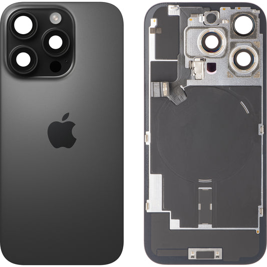 Πίσω Κάλυμμα Μπαταρίας Apple iPhone 16 Pro, Μαύρο (Black Titanium), Swap Premium