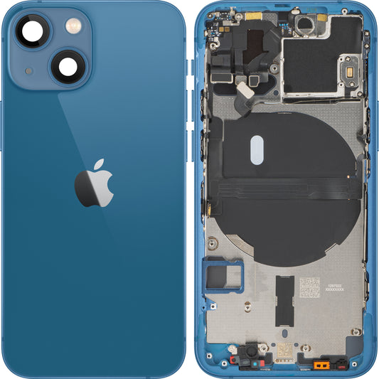 Κάλυμμα Μπαταρίας Apple iPhone 13 mini, Με Μεσαίο Πλαίσιο, Μπλε, Swap Premium