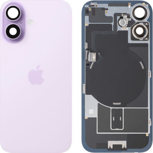 Apple iPhone 17 Battery Cover, Purple (Lavender), Premium Swap