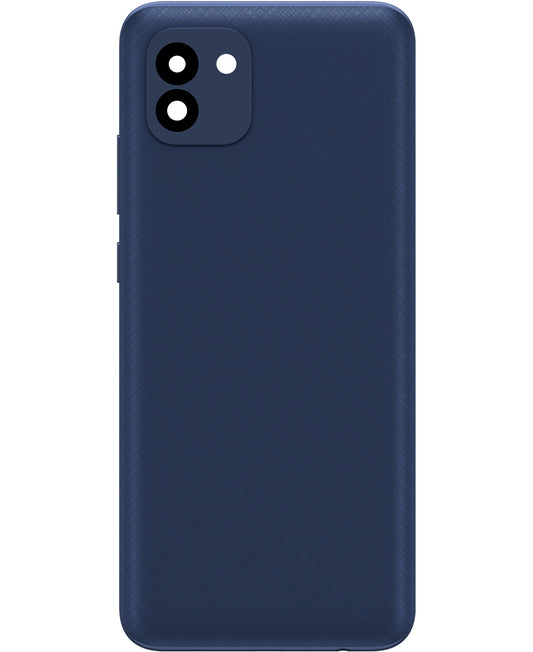 Battery Cover compatible with Samsung Galaxy A03 A035, Version F, Blue