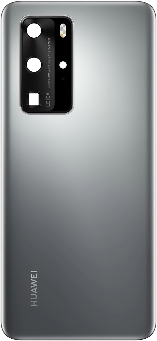 Πίσω Κάλυμμα Μπαταρίας Huawei P40 Pro, Ασημί (Silver Frost), Ανταλλαγή