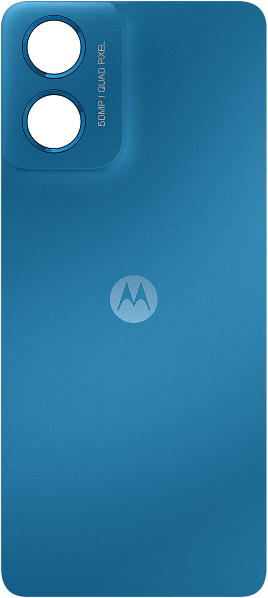 Καπάκι Μπαταρίας Motorola Moto G04s, Μπλε (Satin Blue), Service Pack 5S58C24269