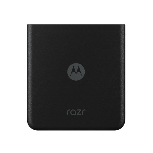 Motorola Razr 40 Ultra Battery Cover, Black (Infinite Black), Swap