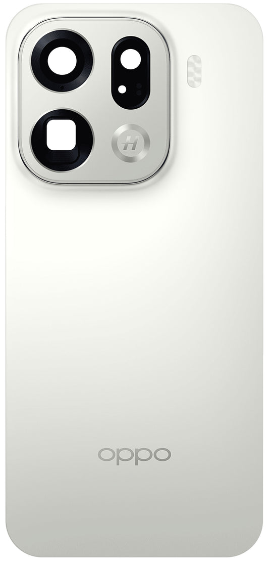 Oppo Find X9 Pro Battery Cover, White (Silk White), Service Pack 621033000820