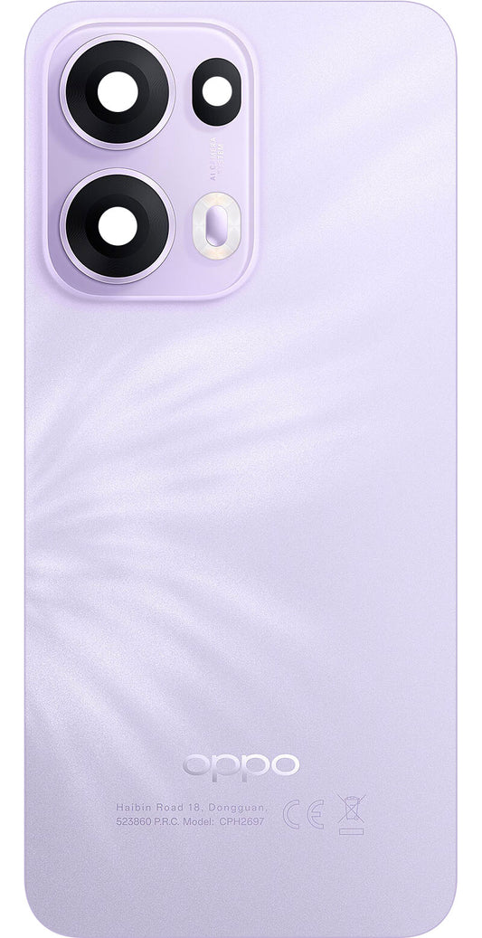 Oppo Reno13 Pro Battery Cover, Purple (Plume Purple), Service Pack 621033000470