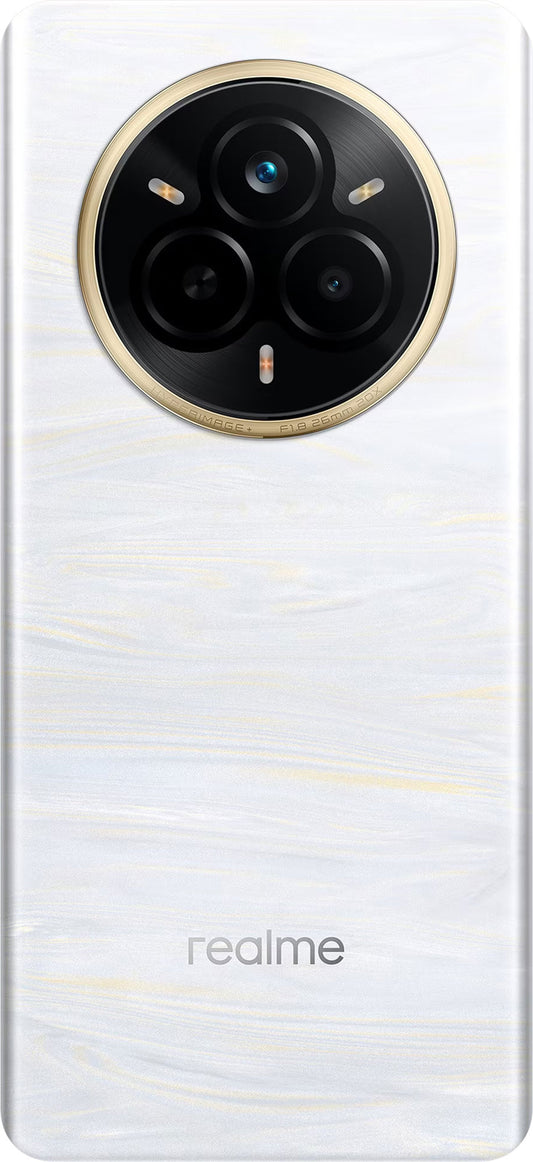 Realme 14 Pro Battery Cover, White (Pearl White), Service Pack 621033000463