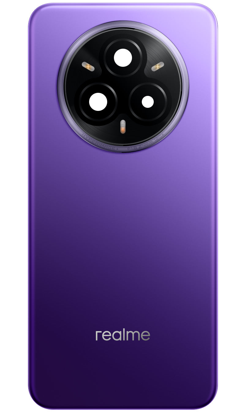 Realme 14 Pro+ Battery Cover, Purple (Bikaner Purple), Service Pack 621033000453