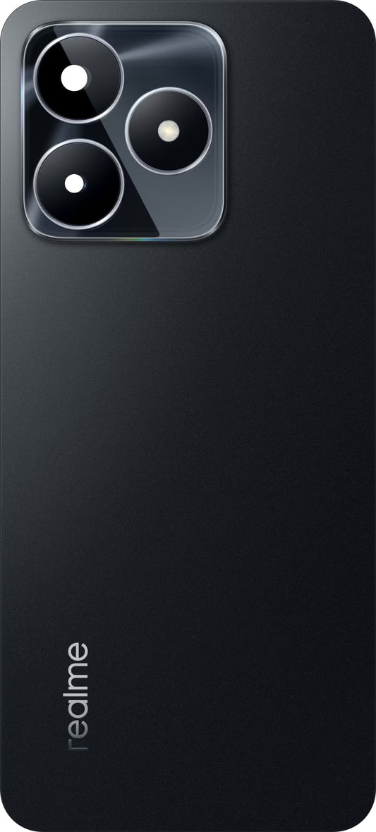 Κάλυμμα Μπαταρίας Realme C53, Μαύρο (Mighty Black), Service Pack 621033000056