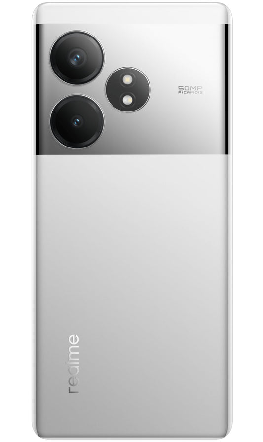 Κάλυμμα Μπαταρίας Realme GT 6T, Ασημί (Fluid Silver), Service Pack 621033000296
