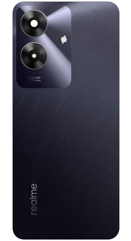 Realme Note 60 Battery Cover, Black (Marble Black), Service Pack 621033000293