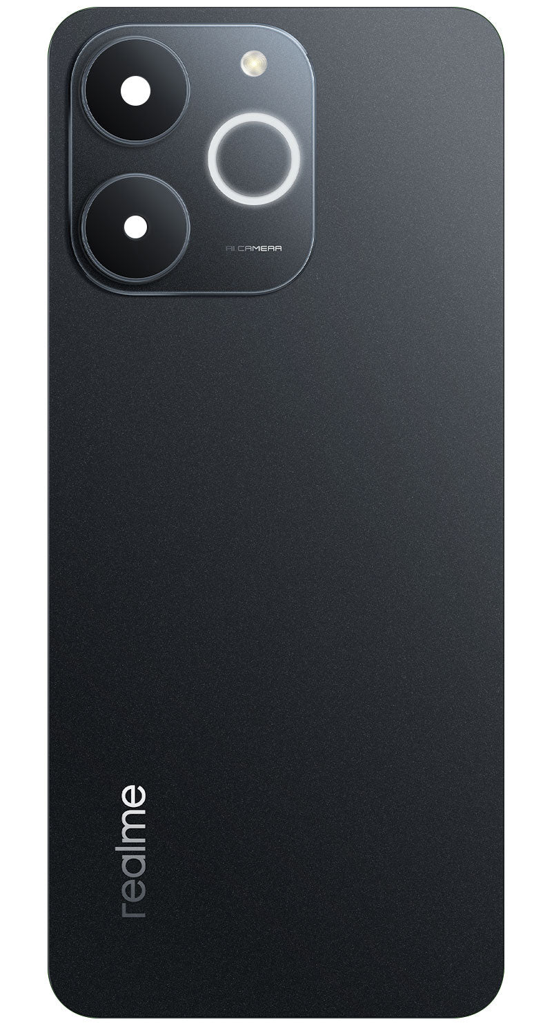 Realme Note 70T Battery Cover, Black (Obsidian Black), Service Pack 621033000695