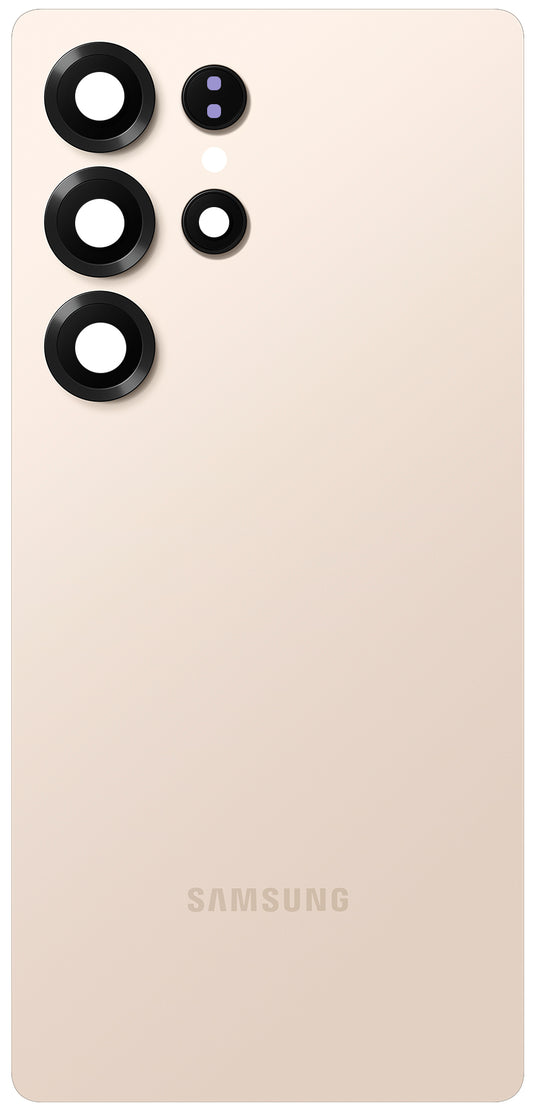 Samsung Galaxy S25 Ultra S938 Battery Cover, Pink Gold (Titanium Pink Gold), Service Pack GH82-36353F