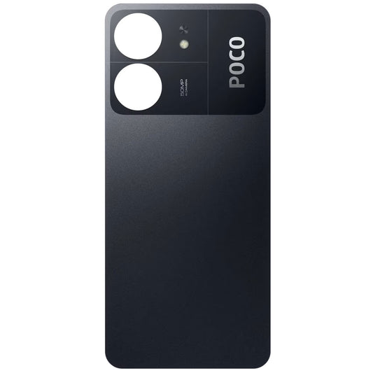 Καπάκι Μπαταρίας Xiaomi Poco C65, Μαύρο, Service Pack 1610111001479A