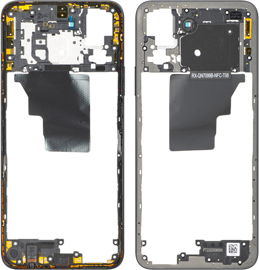 Θήκη Μέσης Honor X7c 5G / 200 Smart, Μαύρη (Midnight Black), Service Pack 9707ABNA