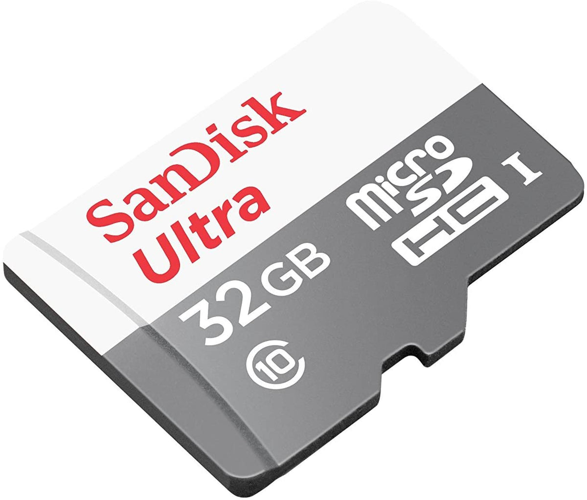 Κάρτα Μνήμης microSDHC SanDisk Ultra, 32Gb, Κλάση 10 SDSQUNR-032G-GN3MN