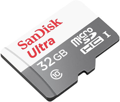 Κάρτα Μνήμης microSDHC SanDisk Ultra, 32Gb, Κλάση 10 SDSQUNR-032G-GN3MN