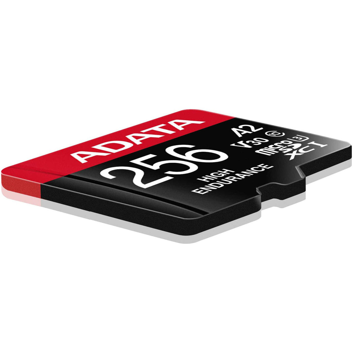 Adata High Endurance microSDXC Memory Card, 256Gb, Class 10 / UHS-1 U3, With Adapter AUSDX256GUI3V30SHA2-RA1