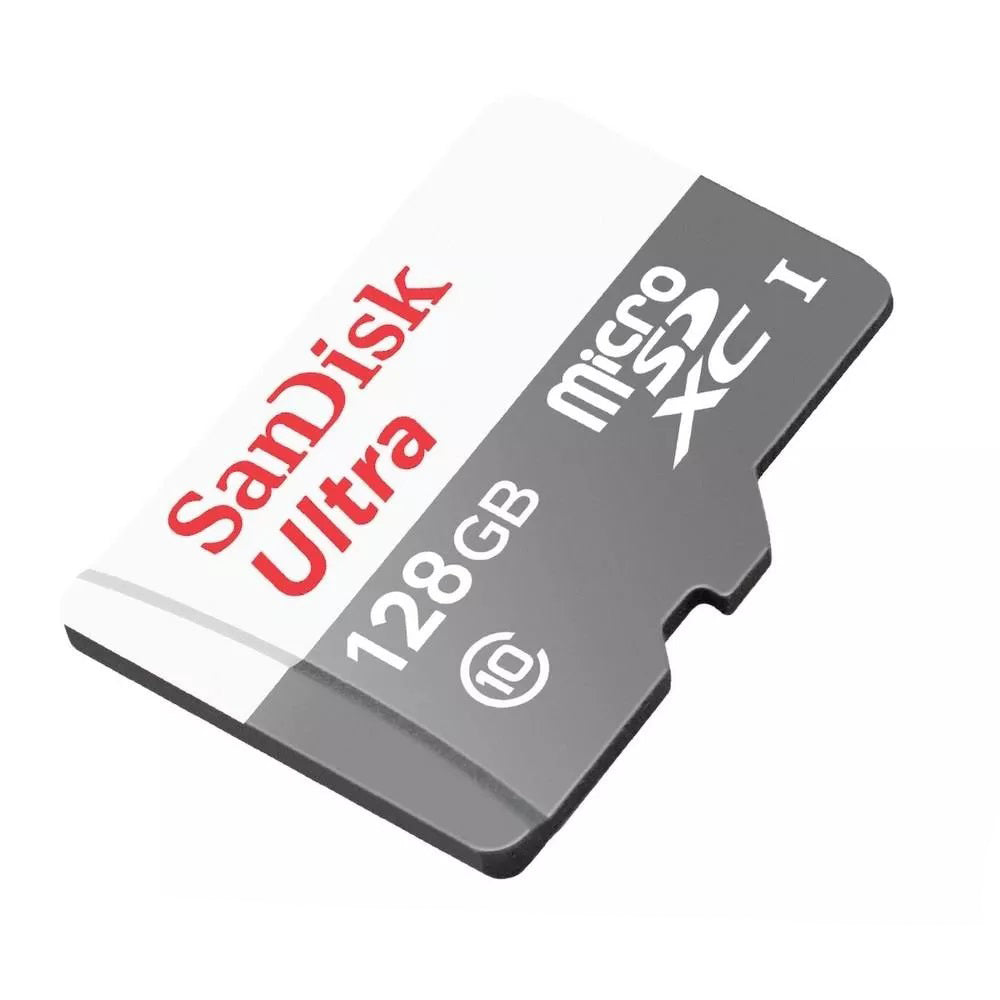 Κάρτα Μνήμης microSDXC SanDisk Ultra, 128Gb, Κλάση 10 SDSQUNR-128G-GN6MN