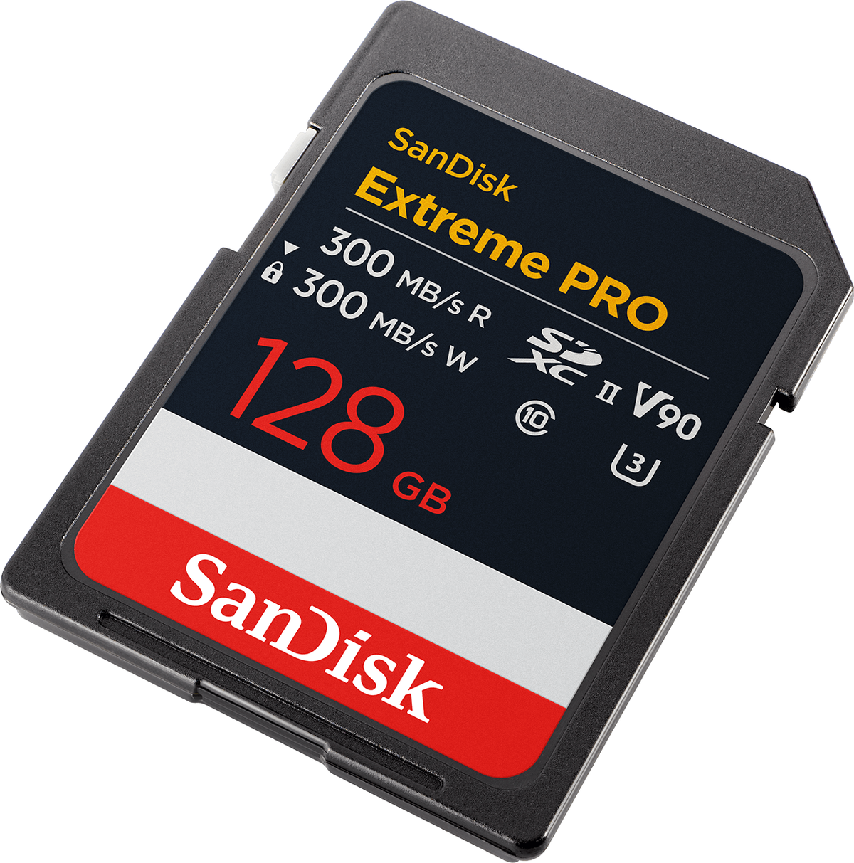 SanDisk Extreme Pro SDXC Memory Card, 128GB, Class 10 / UHS-2 U3 SDSDXDM-128G-GN4IN