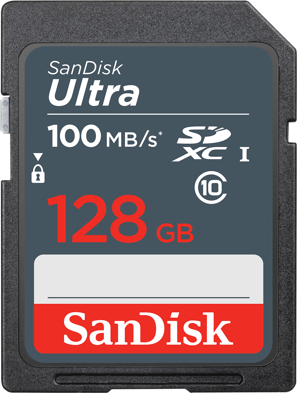 Κάρτα Μνήμης SDXC SanDisk Ultra, 128Gb, Κλάση 10 SDSDUNR-128G-GN3IN