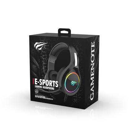 Ακουστικά Gaming 3.5mm HAVIT H2002D, 2m, Ροζ