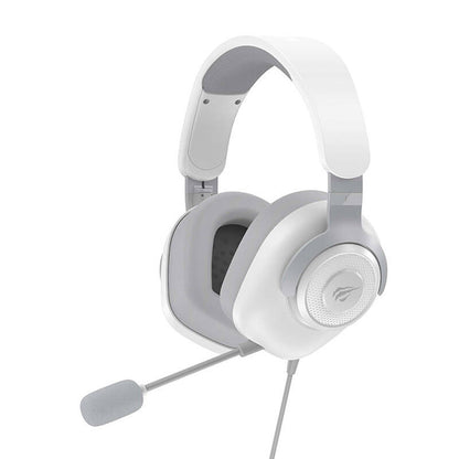 Ακουστικά Gaming 3.5mm HAVIT H2230d, 1.8m, Λευκά