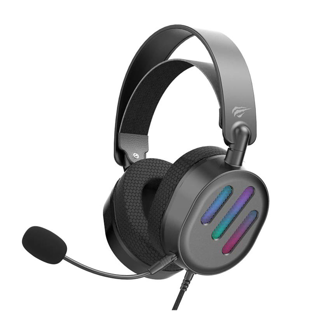 HAVIT H2038U USB Gaming Headset, RGB, 2m, Black