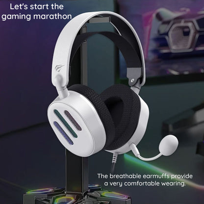 HAVIT H2038U USB Gaming Headset, RGB, 2m, Black