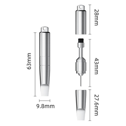 OEM SIM Key CS-02, 3in1, Keychain Type, Gray