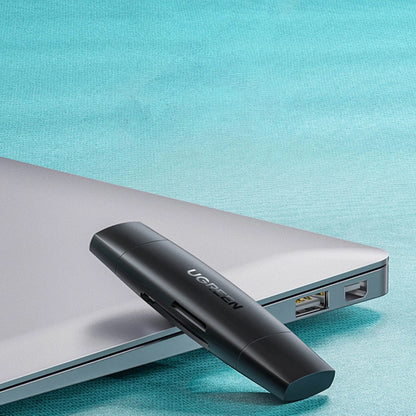Αναγνώστης καρτών USB / USB-C UGREEN CM304, SD - microSD, Μαύρο 