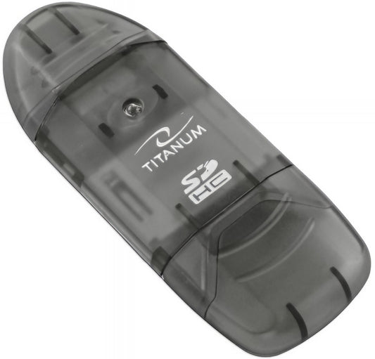 USB Card Reader Esperanza Titanum TA101K, SD, Black