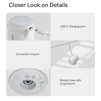 Baseus PocketGo Pump for Inflatable Mattresses, White C11157700221-00