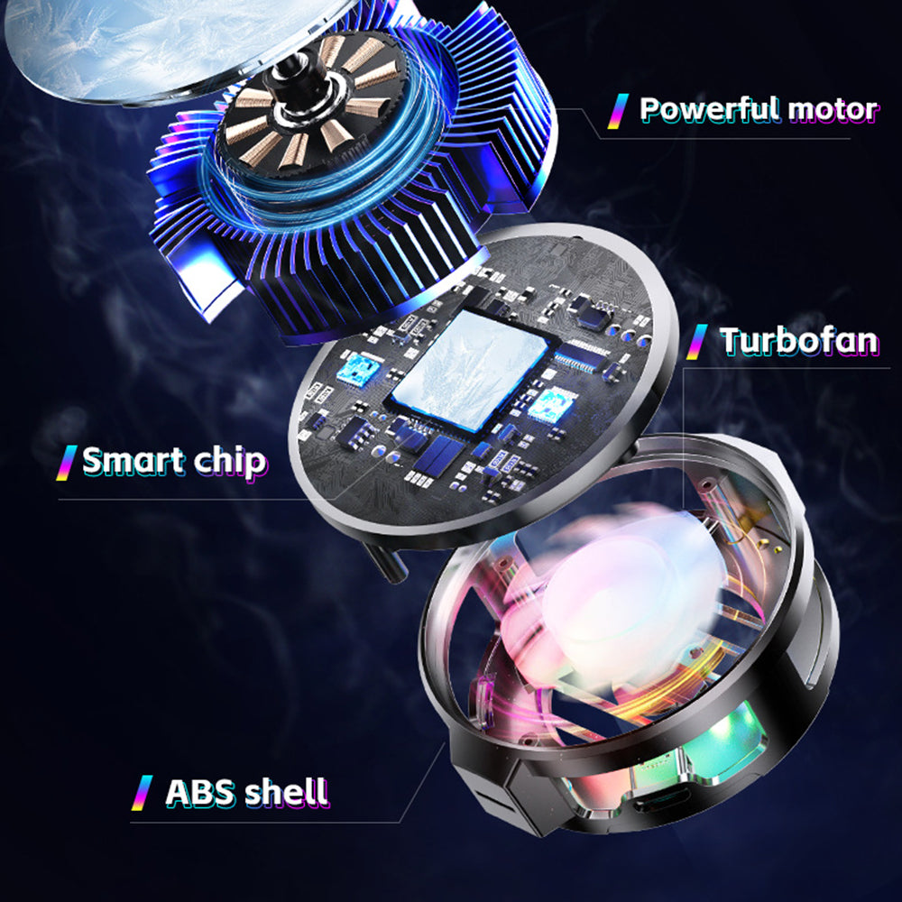 Ψύκτρα Gaming Τηλεφώνου Techsuit P66, Μαύρο