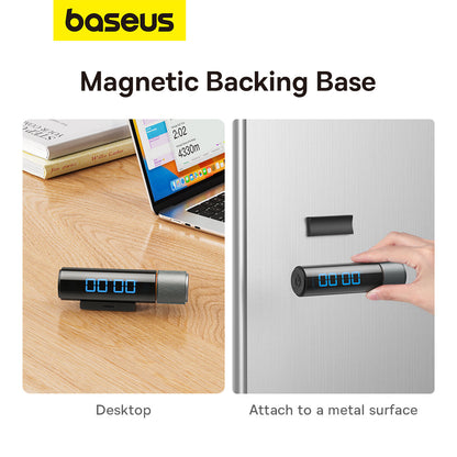 Timer Temporizator Baseus Heyo, Μαύρο L60448003111-00