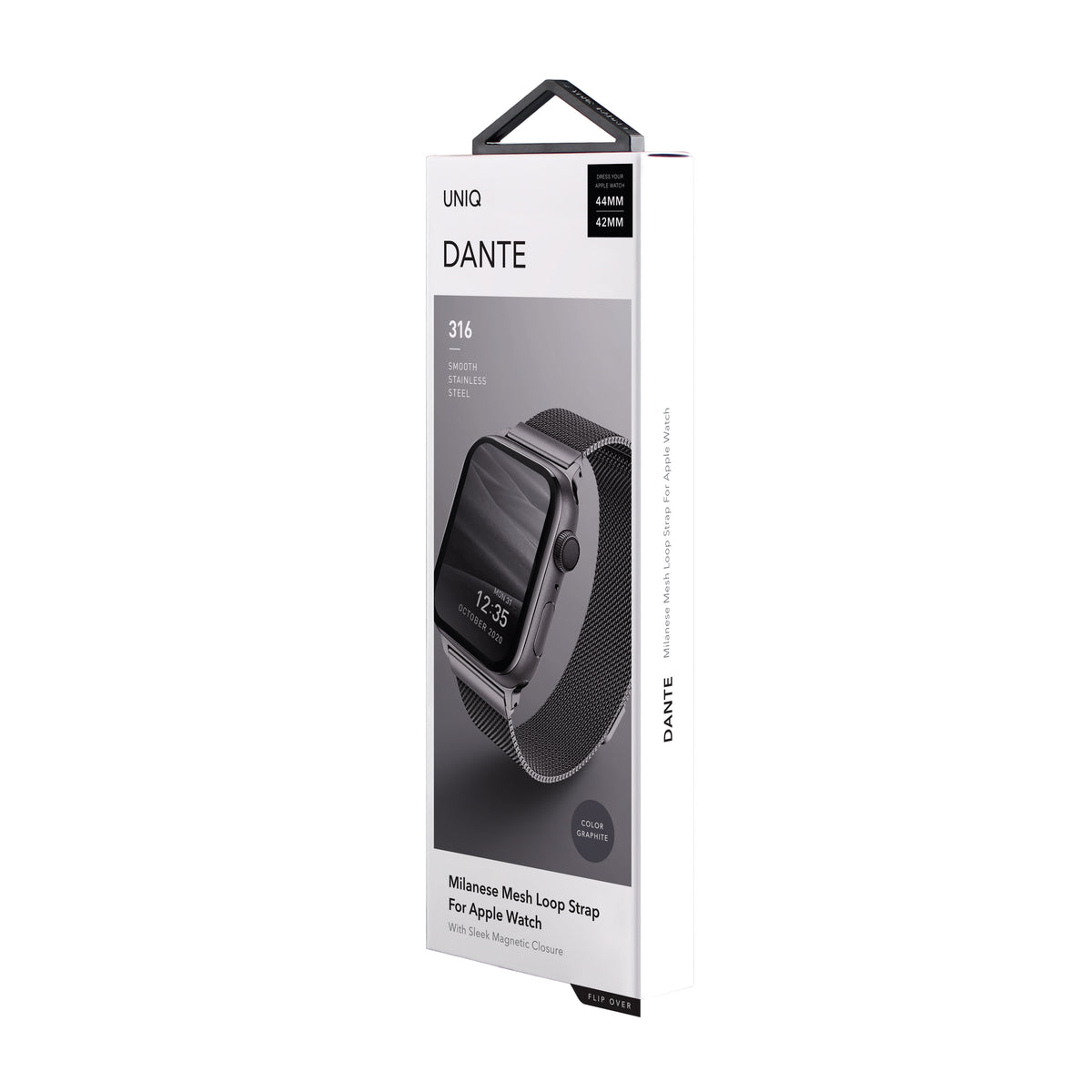 UNIQ Dante Band for Apple Watch 45mm / 44mm / 42mm Series, Gray