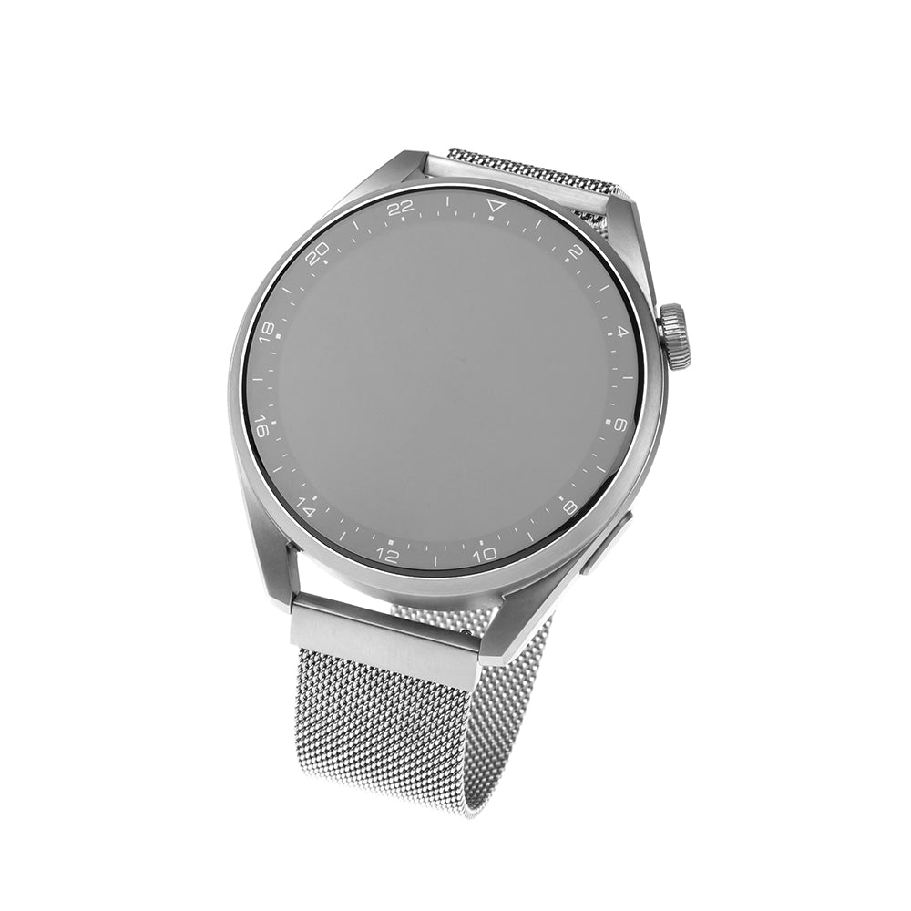 Λουράκι Fixed Mesh για Samsung Galaxy Watch / Huawei Watch Series, 20mm, Ασημί