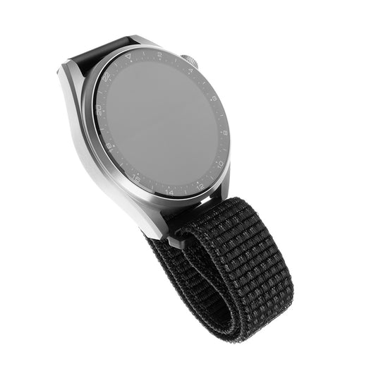 Λουράκι Fixed Nylon για Huawei Watch / Xiaomi Watch Series, 22mm, Ματ Μαύρο