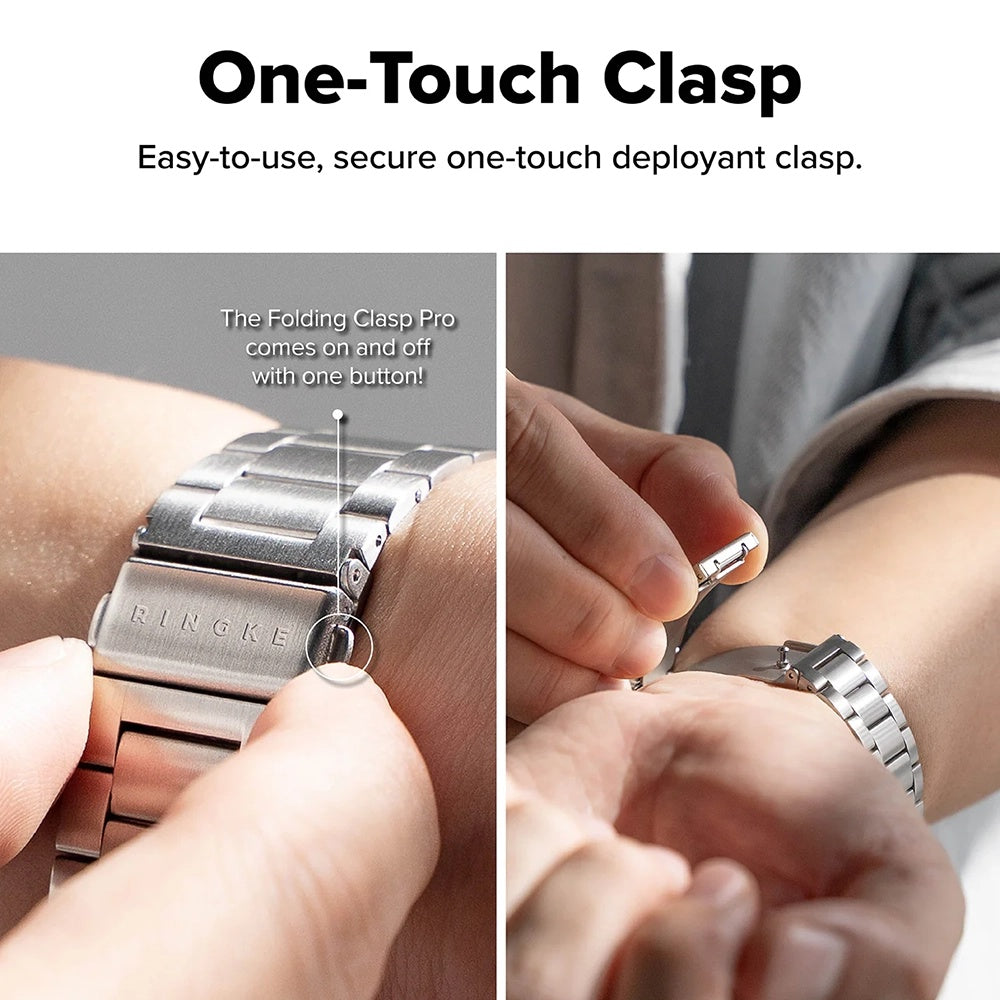 Λουράκι Ringke Metal One Air για Apple Watch 49mm / 46mm / 45mm / 44mm Series, Ασημί