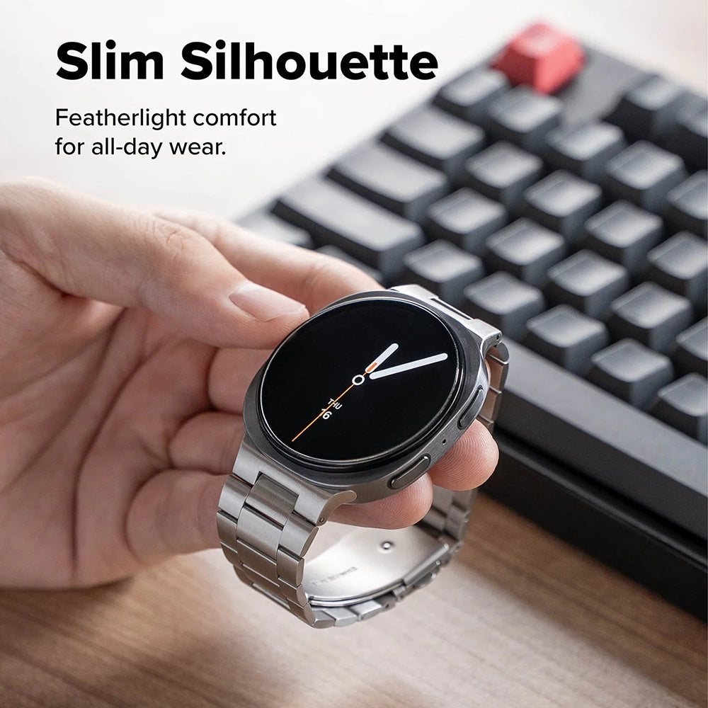 Λουράκι Ringke Metal One Air για Samsung Galaxy Watch9 / Watch8 / Watch8 Classic Series, Ασημί