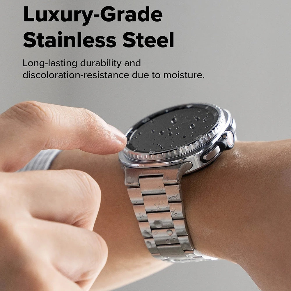 Λουράκι Ringke Metal One Air για Samsung Galaxy Watch9 / Watch8 / Watch8 Classic Series, Ασημί