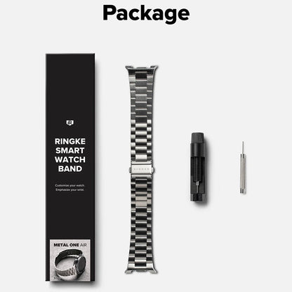 Λουράκι Ringke Metal One Air για Samsung Galaxy Watch9 / Watch8 / Watch8 Classic Series, Ασημί