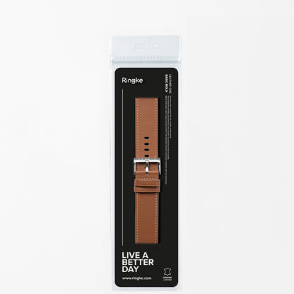 Λουράκι Ringke One Basic Bold για Fossil Watch / Mobvoi Watch / Suunto Watch Series, 24mm, Καφέ