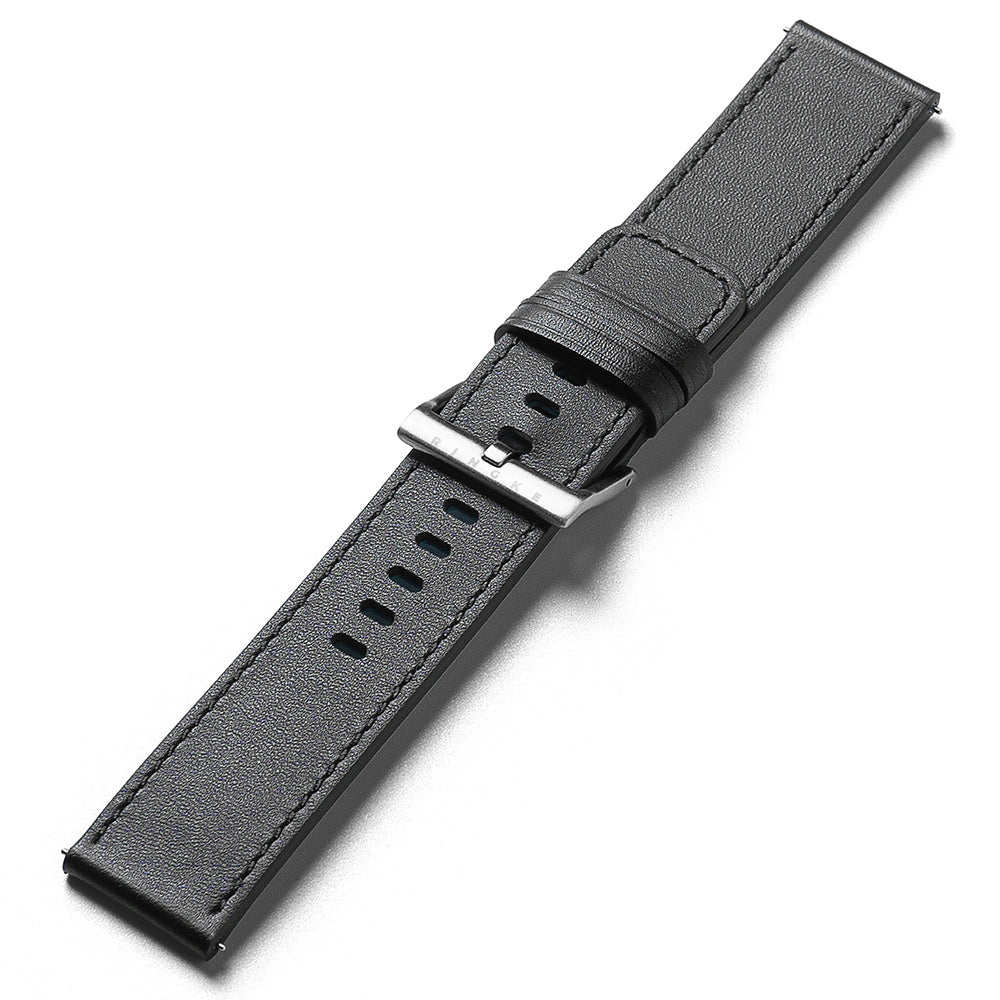 Λουράκι Ringke One Basic Bold για Fossil Watch / Mobvoi Watch / Suunto Watch Series, 24mm, Μαύρο