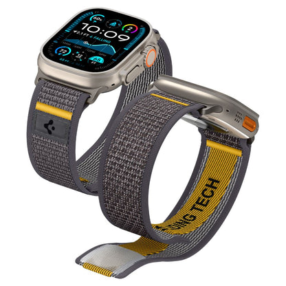 Spigen Athlex Air Strap for Apple Watch 49mm / 46mm / 45mm / 44mm Series, Gray AMP09034