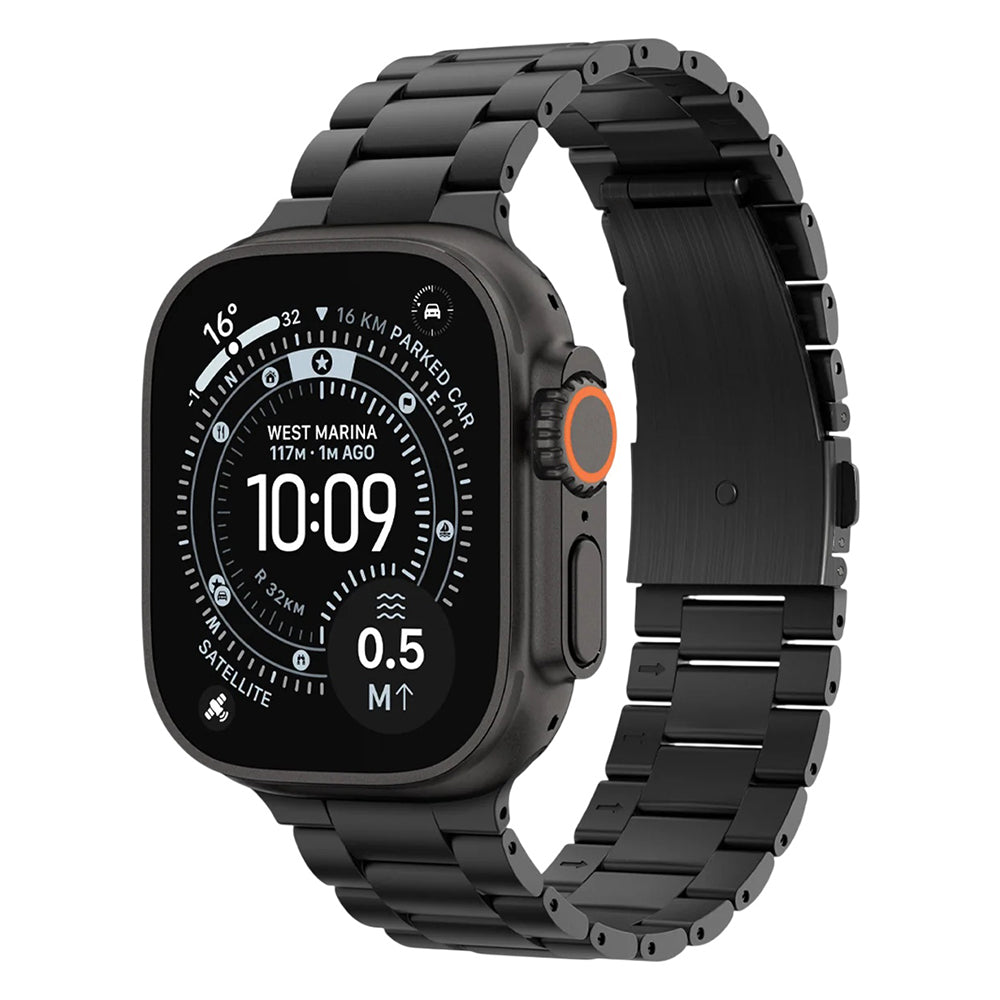 Spigen Modern Fit Titanium Band for Apple Watch 49mm / 46mm / 45mm / 44mm Series, Black AMP11577
