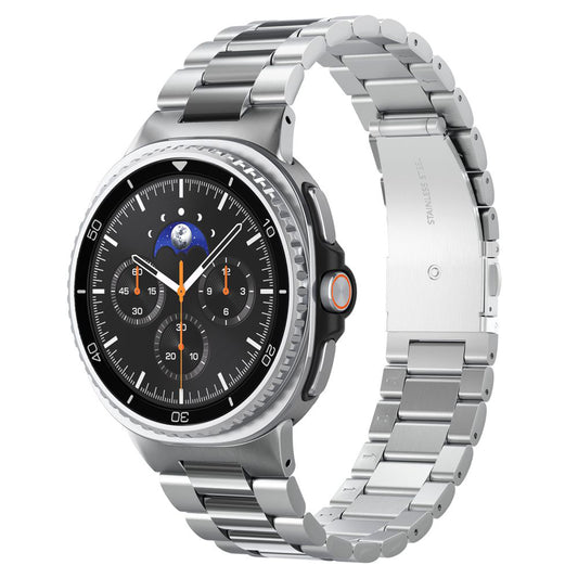 Spigen Modern Fit 316L Band for Samsung Galaxy Watch9 / Watch8 / Watch8 Classic Series, Silver AMP10120