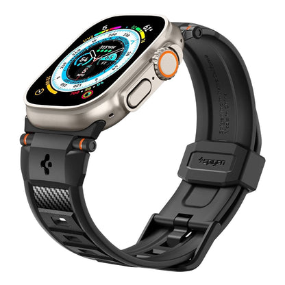 Λουράκι Spigen Rugged για Apple Watch 49mm / 46mm / 45mm / 44mm Series, Μαύρο AMP07105